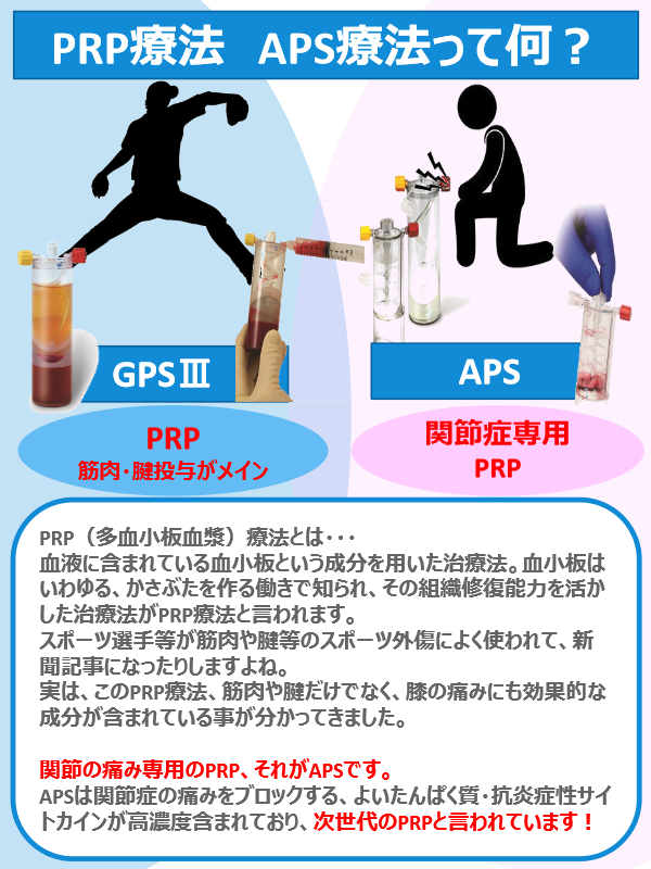 PRP療法 APS療法って何？